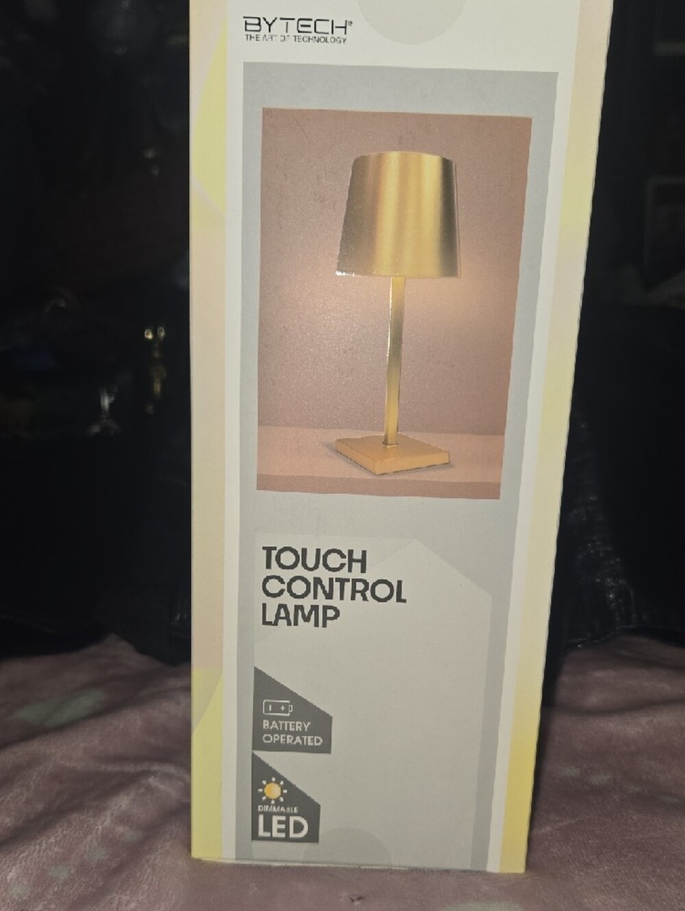 Gold Touch Control LED Lamp - Picture 4 of 5